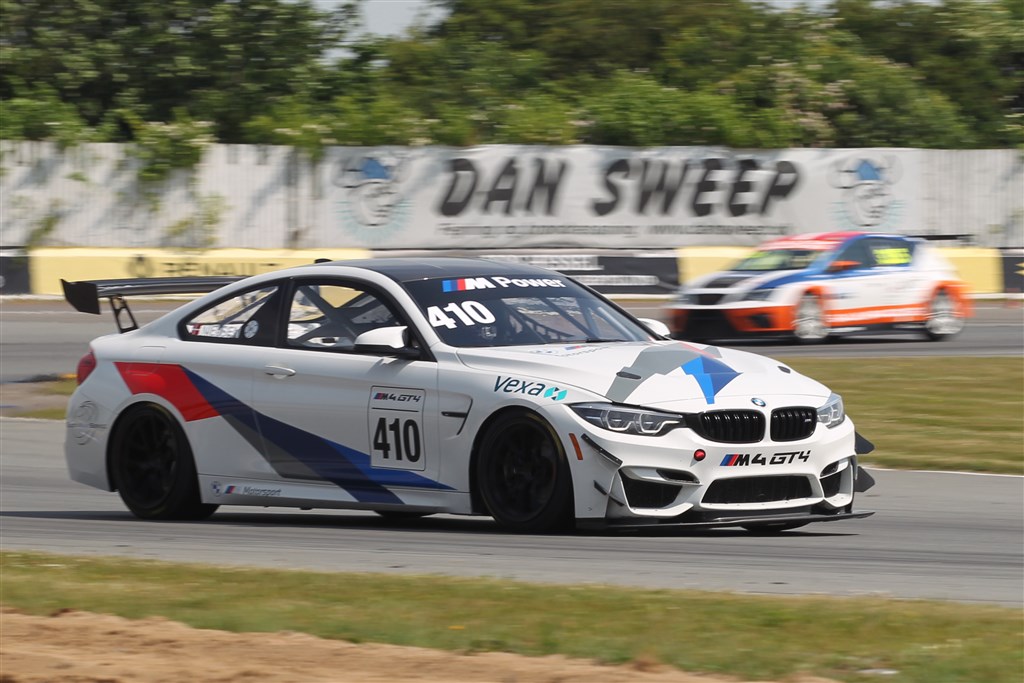 Michael Nielsen kommer i sin BMW M4 GT4 til at møde stort modstand i division 4.
(Foto: Henning Smed)
